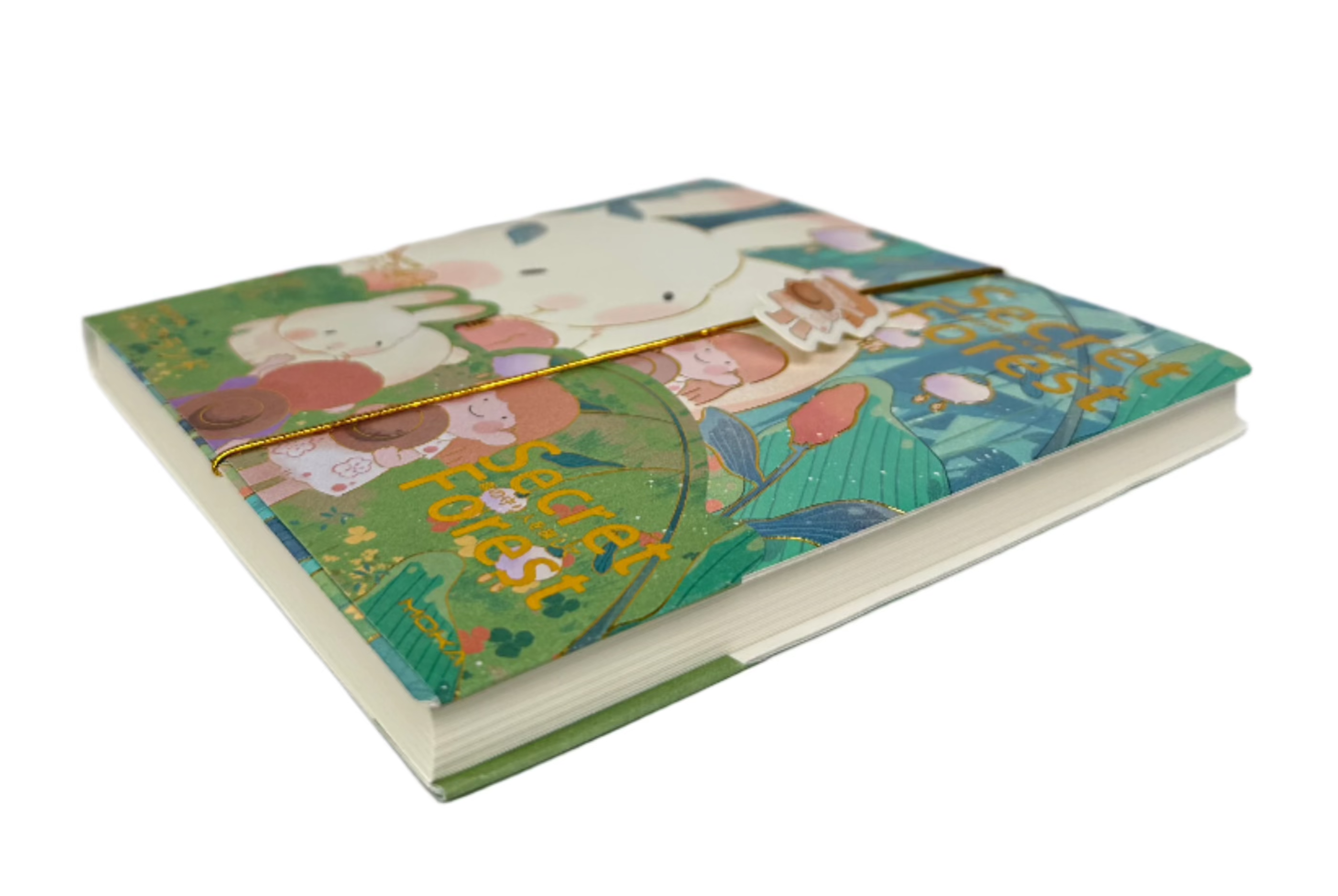 This wonderfully whimsical Magical Secret Forest Notebook is the perfect writing companion for all the academia girls out there! This delightful notebook features a pleasantly plump bunny rabbit and a curious, cute girl, making it an adorable addition to your stationery collection.