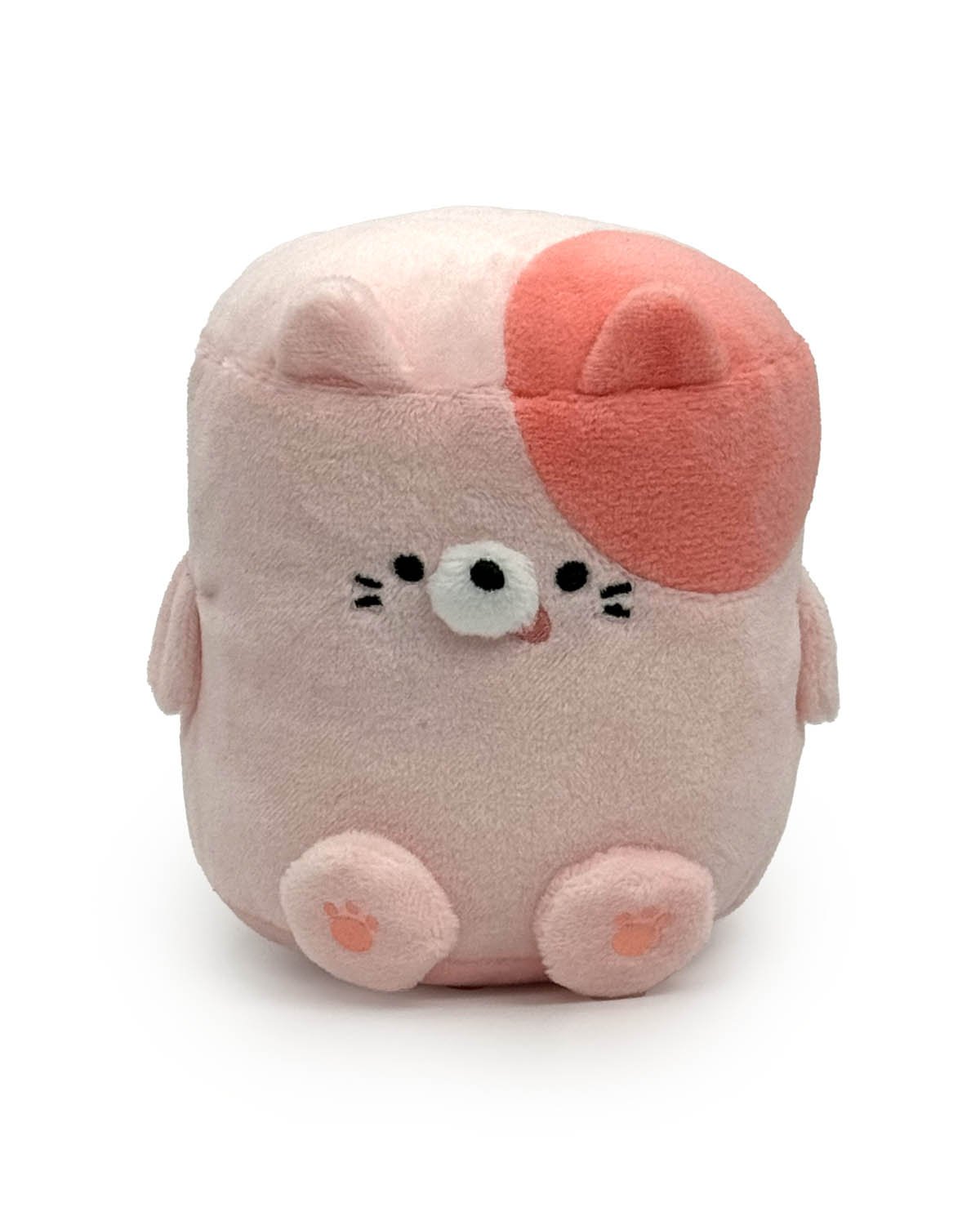 the Marshmallow Kitty Plushie stuffed cats: a delightful fusion of fluffy marshmallow and cuddly cat! Crafted with the softest plush material, these unique and adorable stuffed animals capture the essence of a playful kitten in its round, squishy form. Fun and stackable!