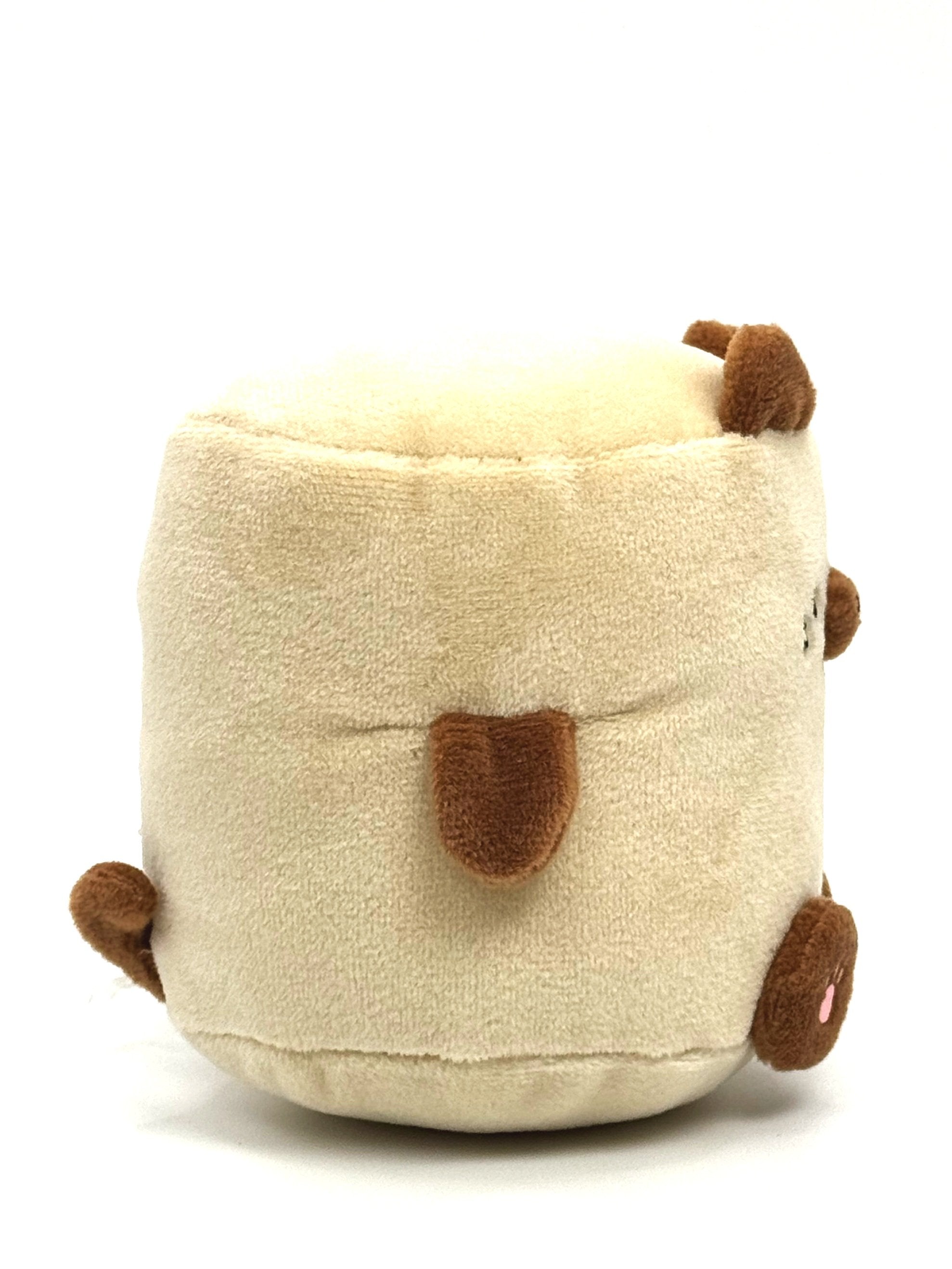 the Marshmallow Kitty Plushie stuffed cats: a delightful fusion of fluffy marshmallow and cuddly cat! Crafted with the softest plush material, these unique and adorable stuffed animals capture the essence of a playful kitten in its round, squishy form. Fun and stackable!