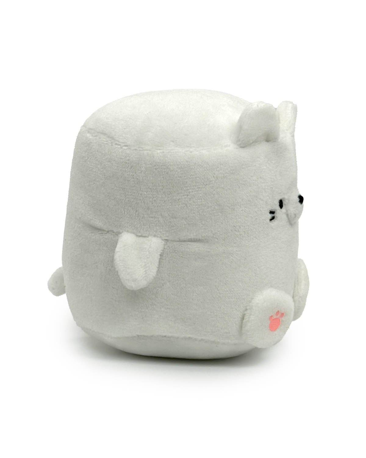 the Marshmallow Kitty Plushie stuffed cats: a delightful fusion of fluffy marshmallow and cuddly cat! Crafted with the softest plush material, these unique and adorable stuffed animals capture the essence of a playful kitten in its round, squishy form. Fun and stackable!