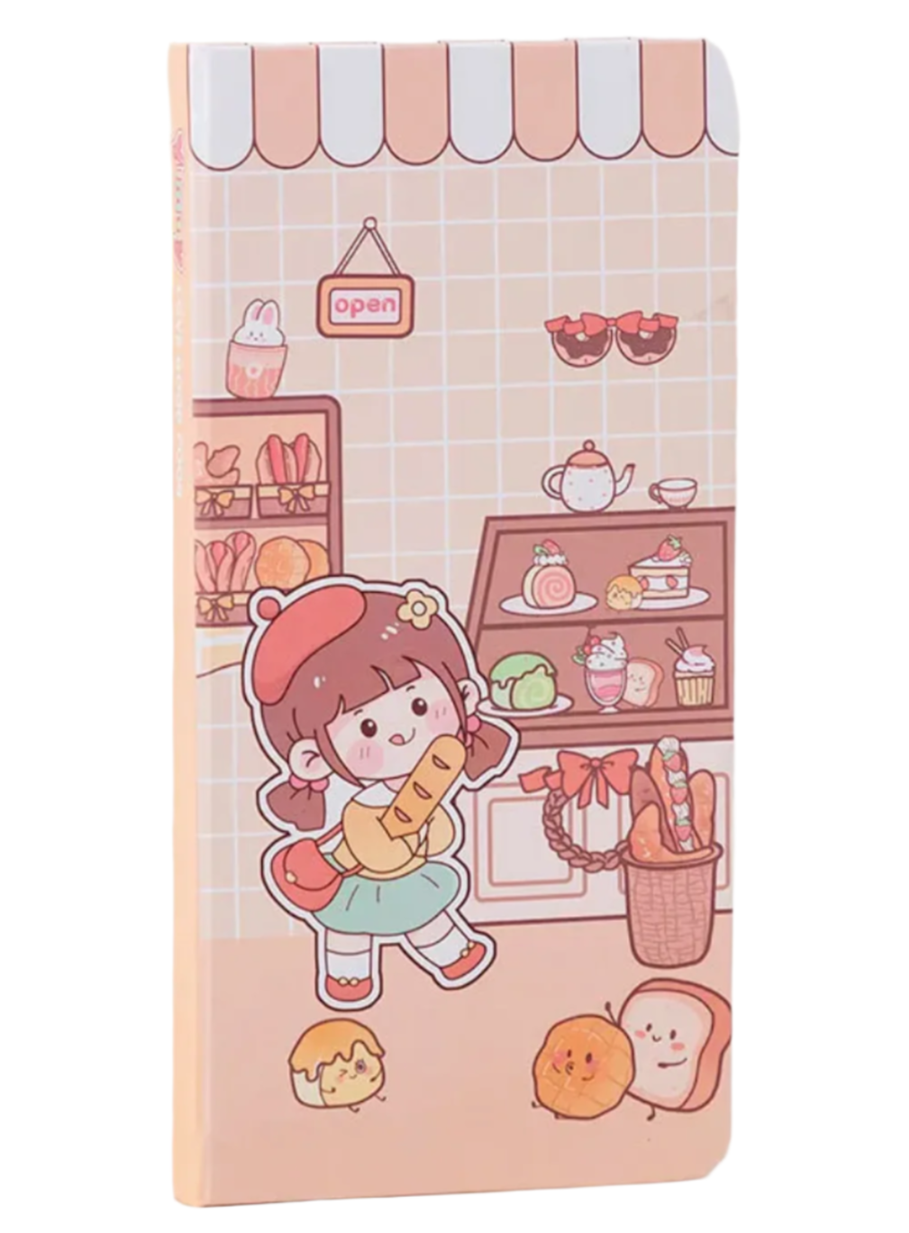 Mochi Girl Yummy Series Hardcover Grid Journals