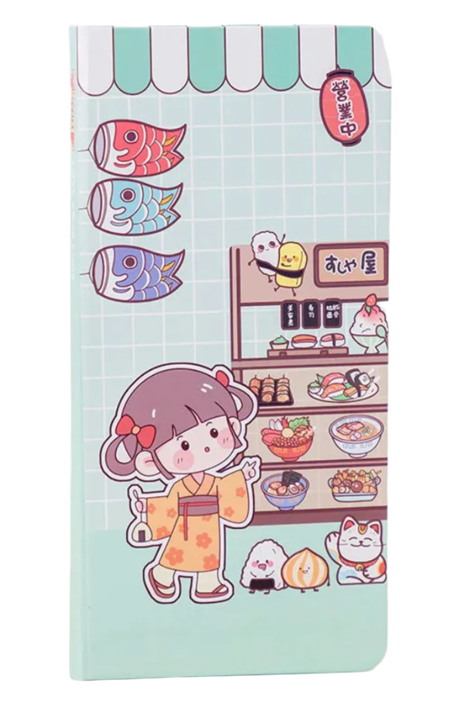 Mochi Girl Yummy Series Hardcover Grid Journals