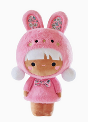 Featuring super soft plush fabric, embroidered details, and ditsy floral accessories.&nbsp; With adorable bunny rabbit ears, Momiji Raspberry Sorbet Pascale Plushie sold out in only a few weeks but she’s back… for now! Soft, huggable, iconic characters for collectors and lovers of all things wholesome and cute.