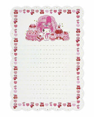 This My Melody Sanrio X Ame No Mori Fumika Collaboration Letter Set blends classic Sanrio charm with the delicate, whimsical style of acclaimed Japanese illustrator Ame No Mori Fumika. The set includes eight sheets of stationery and four envelopes, perfect for handwritten notes, letters, or gifting. Compact and beautifully designed, it’s a collectible piece for fans who love both Sanrio and unique, artistic collaborations.