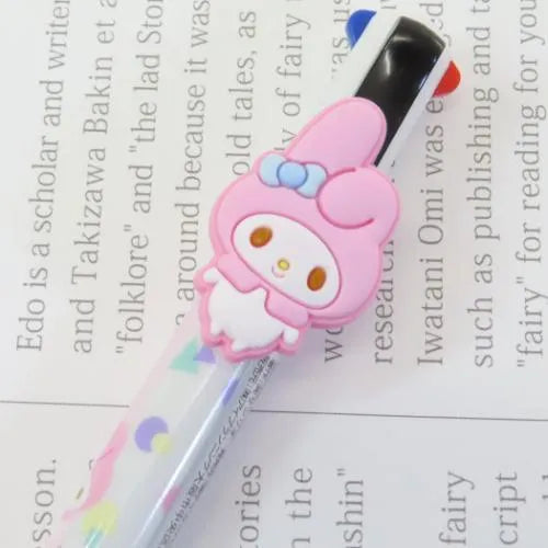 Featuring our favorite friends, these Sanrio Character 4-Color Retractable Gel Pens are the perfect gift for long-time fans! Journal, chart, doodle, or graph your life plans with a Sanrio friend by your side. 