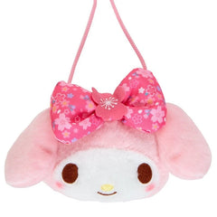 Embrace elegant kawaii style with our My Melody Kimono Face Pink Pochette Bag! Part of our limited Kimono Collection, this charming pochette features My Melody's beloved face adorned with beautiful cherry blossom kimono-inspired details. The lovely pink sakura color scheme perfectly captures the essence of traditional Japanese design while maintaining My Melody's sweet charm. This versatile bag is perfectly sized to carry your daily essentials while making a stylish statement. A special piece!