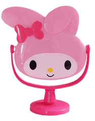 This My Melody Rotating Vanity Mirror, features the beloved Sanrio character, in a perfect blend of cute and functional, making your beauty routine even more delightful. Adorned with My Melody’s iconic ears and bow, this mirror adds a cute flair to your space.