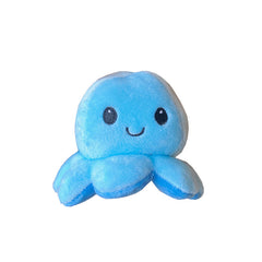 Happy Octopus Reversible Plush Keychain