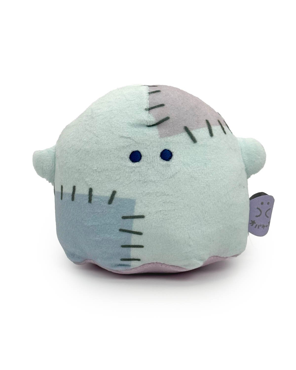 Soft and fluffy, little ghost- Obakane Funky Patchwork Ghost Plushie, your new spooky friend dons a purple and blue patchwork sheet. Surprisingly versatile: next to a farm house, it’s very country chic. Next to Coraline, it’s very Tim Burton.