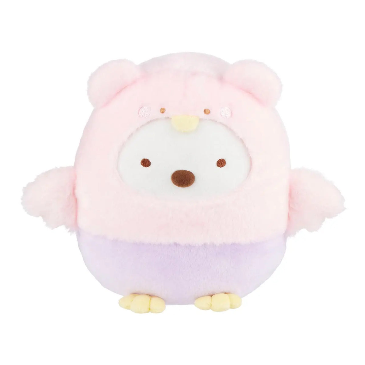 Owl Bear Shirokuma Pink Plush