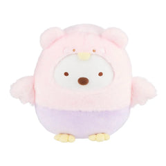 Owl Bear Shirokuma Pink Plush