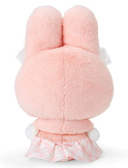 Say bonjour to the Pink French Girl My Melody Mignon Plushie, an exquisite addition to your Sanrio collection! Dressed in a chic houndstooth pattern and adorned with a charming French ribbon, My Melody brings a touch of Parisian elegance and playfulness to any setting.

Crafted with soft, premium fabrics and meticulous attention to detail, this plushie is perfect for collectors and fans who appreciate style and character. My Melody's fashionable outfit and her signature lovely expression make her an irresis