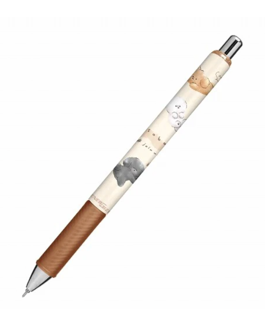 Meet your new cute writing buddy, the Pleasantly Plump Animal Friend Mechanical Pencil! It's designed to add a little joy to your writing routine with its adorable mochi pandas, carb-loading cats, or a doggy gang designs. Plus, it's super comfy to hold and provides a smooth writing experience.