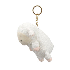 Hanging Sheep Plush Mini Pouch Keychain