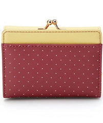 Pompompurin Face Yellow Polka Dot Print Wallet