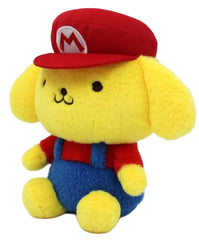 When legends of fun and legends of cute collide, the result is a new, irresistible mashup. Look no further than these Mario Brothers x Sanrio Mash-up Plushies as proof.&nbsp;

Sanrio’s titans, Pochacco, Pompompurin, My Melody and Cinnamoroll, fabulously don the signature gear (hat and overalls) of Nintendo’s most famous plumber-gone-go kart-racer-gone-smash-bro, Mario! With a soft exterior and embroidered faces, they’re perfect for hugging or displaying proudly in any game room.