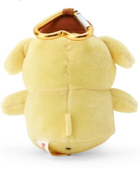 Bring a splash of cuteness to your day with the Pompompurin Mini Mascot Heart Clasp Plush Keychain! Featuring everyone's favorite Sanrio character Pompompurin in a mini plush form, this keychain is both adorable and practical. With his cute smile and cheerful demeanor, Pompompurin is sure to brighten up your keys, bag, or backpack.