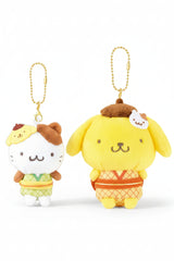 Celebrate the sweetest friendship in Sanrio with our Pompompurin &amp; Muffin BFF Magnetic Plush Keychain Set! This delightful duo features the lovable golden retriever Pompompurin and his best friend Muffin in an innovative magnetic design. 