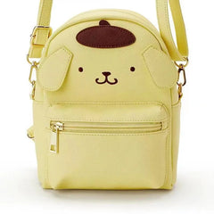 Easily switch between a backpack and a handbag with the Pompompurin Convertible Mini Backpack. With both adjustable and removable straps, this classy design adds flexibility for any occasion.