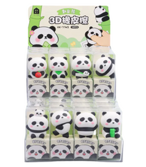 These Oversized Preposterous Panda XL Erasers fit the bill, while being totally functional. Larger than standard erasers, providing extended use and better grip for more efficient erasing, the familiar and friendly black and white panda activities up to their usual panda activities will make erasing with style your new favorite study move.