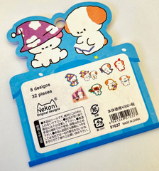 These amazing Puppy Life Kawaii Flake Sticker Bags can add personality to any notes, letters, planners, and more! Get creative and mix and match multiple stickers to create unique new stories. Perfect for all ages especially for high school and college!