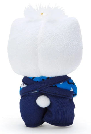 Discover a truly special treasure with our Dear Daniel Rickshaw Driver Plush Keychain! This highly collectible piece features Hello Kitty's beloved companion Dear Daniel dressed in a charming traditional rickshaw driver outfit. Crafted with premium plush materials and attention to detail, this unique keychain combines cultural charm with Sanrio's signature kawaii style. The perfect size for attaching to your bag or keys, this rare Dear Daniel design is a must-have for serious collectors Sanrio enthusiasts