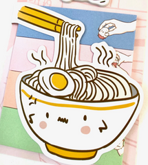 These little Ramen Noodle Kawaii Sticky Index Notes are a delightful and perfect way for literally ‘keeping tabs’ on your life! Just right for students from elementary, high school, to college, or for anyone who wants to stay organized, mark notes, set daily reminders, or keep your place in a book or ‘zine!