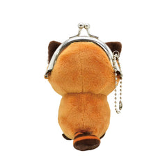 Red Panda Coin Purse Plush Keychain
