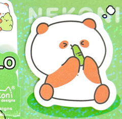 These little Red Panda Kawaii Sticky Index Notes are a delightful and perfect way for literally ‘keeping tabs’ on your life! Just right for students from elementary, high school, to college, or for anyone who wants to stay organized, mark notes, set daily reminders, or keep your place in a book or ‘zine!