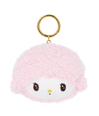 The classic Sanrio characters you know, just with added retro flair! This Retro Pop My Sweet Piano Pouch Keychain can be clipped on your keys or bag for an extra cute touch.  Her fluffy pink hair and sweet character sets her apart from others, making this a precious item to collect. This keychain even comes with a small pouch for storing little items, adding cuteness to your purse and providing extra storage.