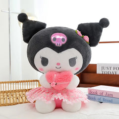 This delightful plushie combines Kuromi’s mischievous personality with a romantic twist, featuring a design inspired by roses and chocolates. Perfect for fans of Sanrio who love over-the-top sweetness, the Roses 'n Chocolates Kuromi Plushie combines classic floral rose patterns with My Kuromi's signature sweet but sassy 'tude.&nbsp;