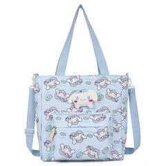 Sanrio Characters Large Allover Print Shoulder Bag