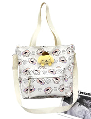 Pompompurin Large Allover Print Shoulder Bag