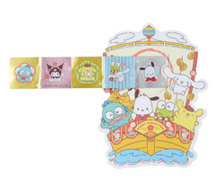 Sanrio Characters Decorative Pirate Treasure Ship Gift 'Red Envelope' & Sticker Set