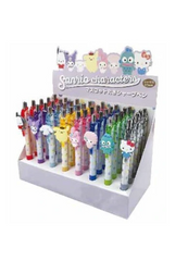 Behold, the dopamine-boosting gel pens to end all gel pens! These Sanrio Character Gel Pens feature a cute print on the pen with an attached rubber Sanrio character of your choice. Write with style, write with a smile!  Sanrio Character Gel Pens are great for various types of jotting, creating, or signing enjoyment. 