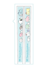 These Sanrio Characters Clear Design Chopsticks are fabulously fun whether used in a home setting or in a lunch box to give school days some much needed excitement! The chopsticks showcase the beloved Sanrio characters in a clear and transparent design, giving each cute lil dude an extra dimension as you enjoy your meal!