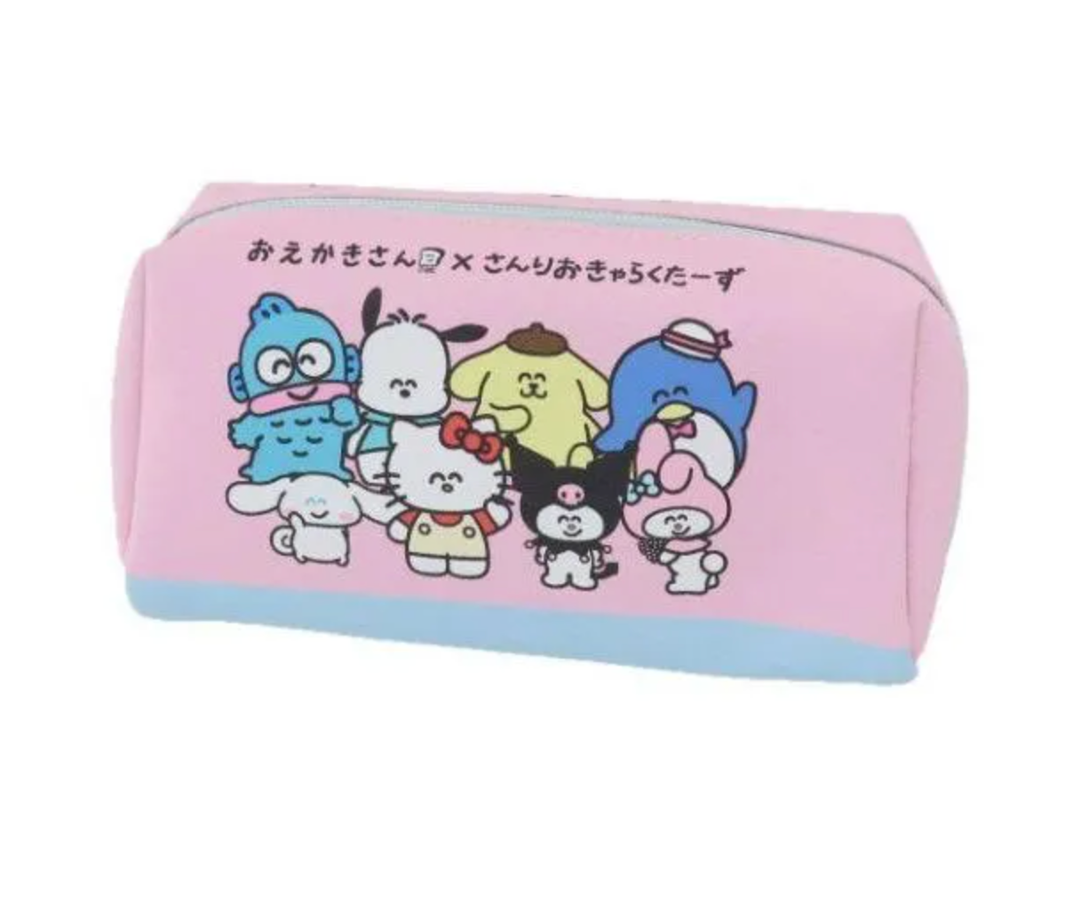 Get ready to fall in love with these limited edition Sanrio Characters x Oekaki-san Cartoon Makeup Bags! The bags feature delightful images of beloved Sanrio characters in a unique style created by the Sanrio x Oekaki-san collab series.