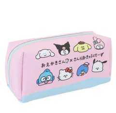 Get ready to fall in love with these limited edition Sanrio Characters x Oekaki-san Cartoon Makeup Bags! The bags feature delightful images of beloved Sanrio characters in a unique style created by the Sanrio x Oekaki-san collab series.