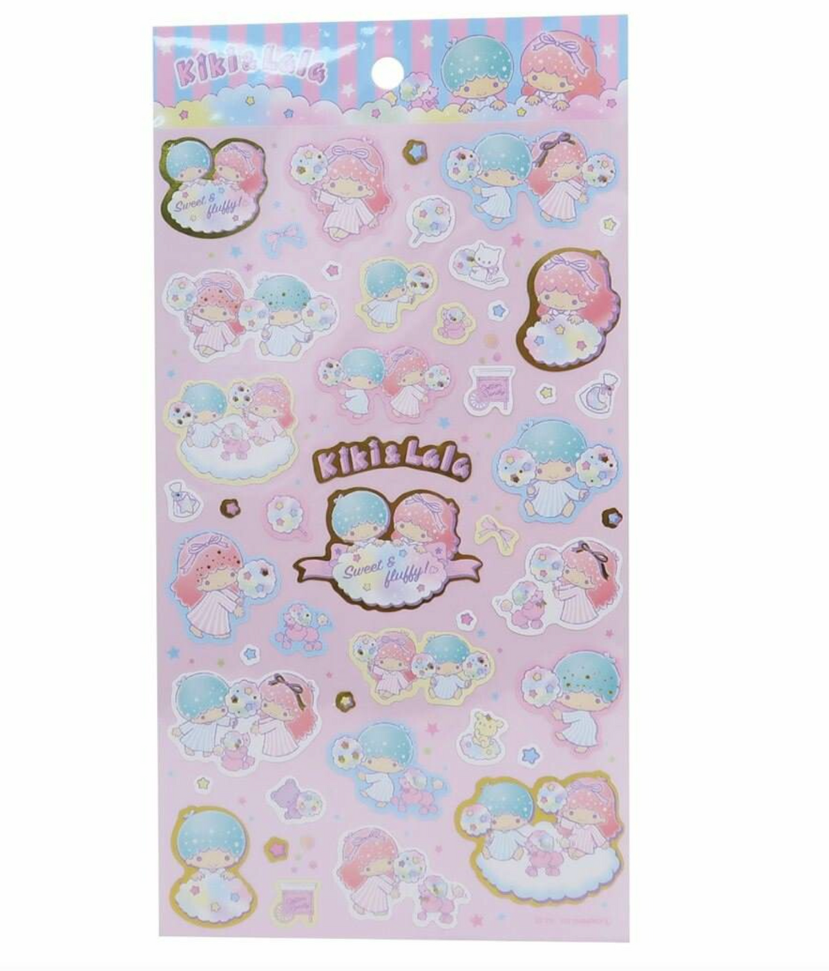 Customize your laptop, notebooks, water bottles, and more for a Kawaii look. These stickers are versatile and can adhere to almost any surface. Show off your love for Little Twin Stars in the most delightful way.