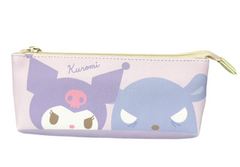 My Melody, Kuromi, Friends Slim n Sleek Pencil Case feature a subtle, somewhat thinner style that makes it easy to slip in anywhere. Featuring the ever-popular Sanrio characters with their trusty mascots, full color and designed on both sides.