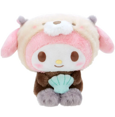 This My Melody the Sea Otter Plushie is absolutely to die for. Combining My Melody's iconic charm with the cute sea otter theme, this plushie is a must-have for any collector.&nbsp;My Melody's recognizable cuteness, paired with the sea otter's famously cute face, makes this aquatic-themed plushie design highly sought after. Its vibrant colors and soft material add to its irresistible charm. 