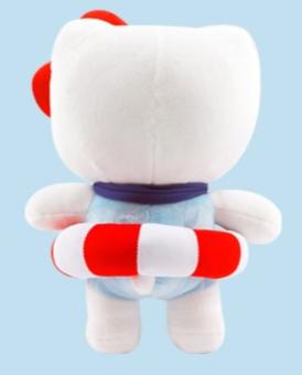 Sanrio Summer Poolside Fun Hello Kitty Plushie