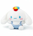 Straight outta the 60s groove era comes our Retro Mood Cinnamoroll Plushie! This adorable plush features Cinnamoroll&nbsp;in a charming old school style suspenders and trousers that capture the vibrant spirit of the 1960s. The pop of color from his playful newsboy hat adds even more fun to his sweet look.