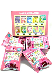 The surprise ‘reveal’ makes these individually wrapped Sanrio Secret Happy Drink Erasers an exciting gift for fans of the iconic Kawaii characters we all know and love. My Melody, Pompompurin, Kuromi, Cinnamoroll, Hello Kitty, Hangyodon, Pochacco and My Sweet Piano 