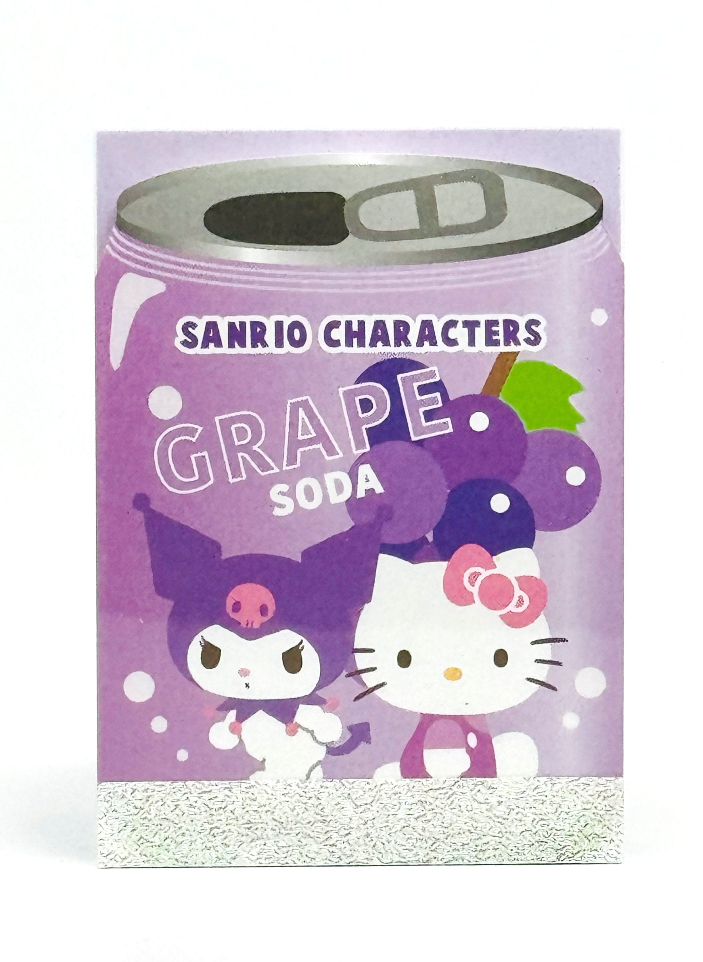 Sanrio’s new die-cut memo pads are bursting with fruity fun and soda-themed charm! These adorable notepads feature vibrant designs inspired by everyone's favorite Sanrio characters, adorned with tantalizing fruits and refreshing soda motifs.