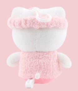Treat yourself to a touch of relaxation with our Sanrio Spa Days Pink Hello Kitty Plush Keychain! This adorable version of everyone's favorite kitty comes dressed for a perfect spa day, wrapped in a soft pink towel and sporting a matching spa headband. Made with super-soft plush material, this charming keychain captures Hello Kitty in her most relaxed state, reminding us all to take a moment for self-care. Perfect for adding a touch of kawaii comfort to your keys, bags, or as a sweet reminder to pamper your