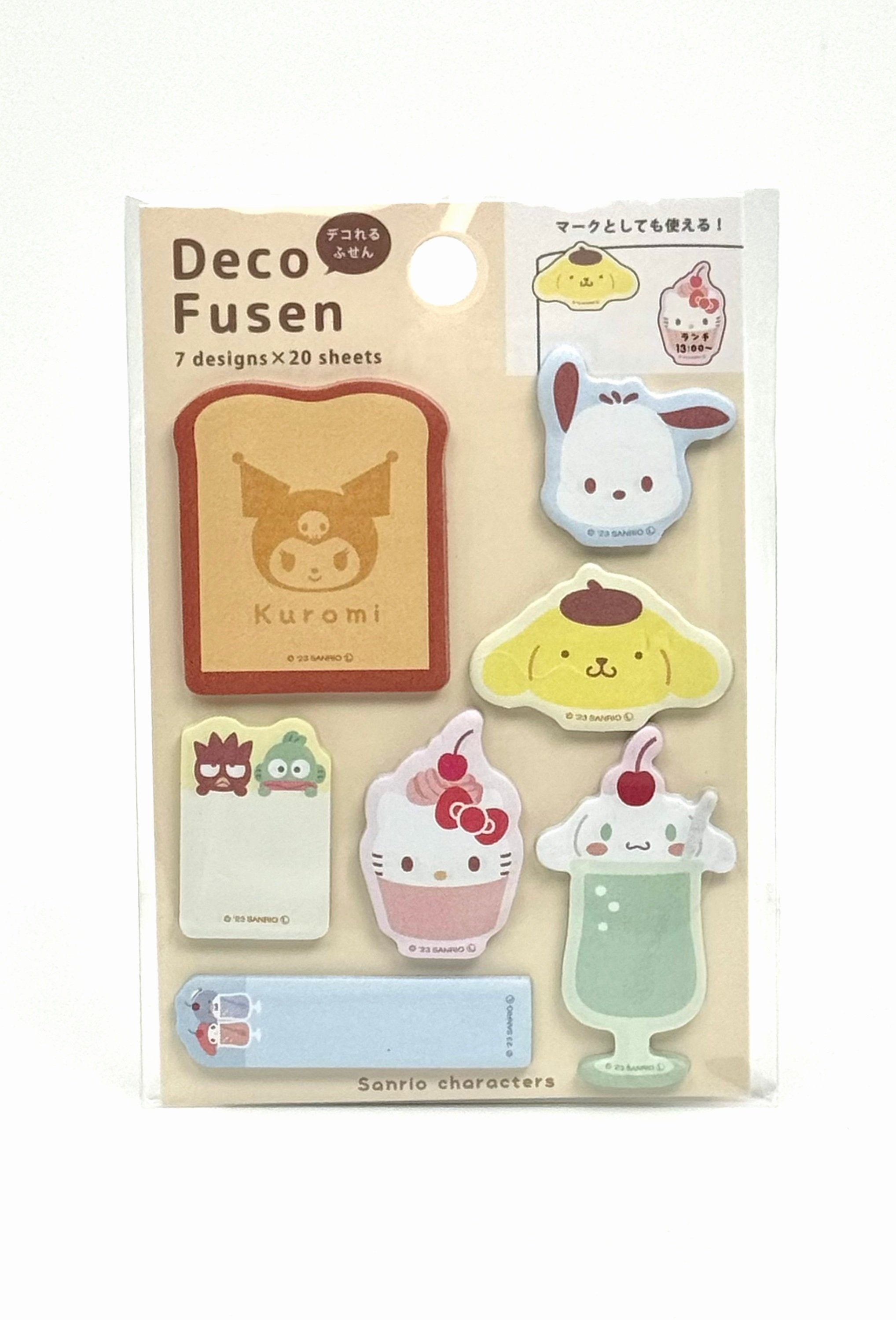 Sanrio Sticky Notes Deco Fusen Set