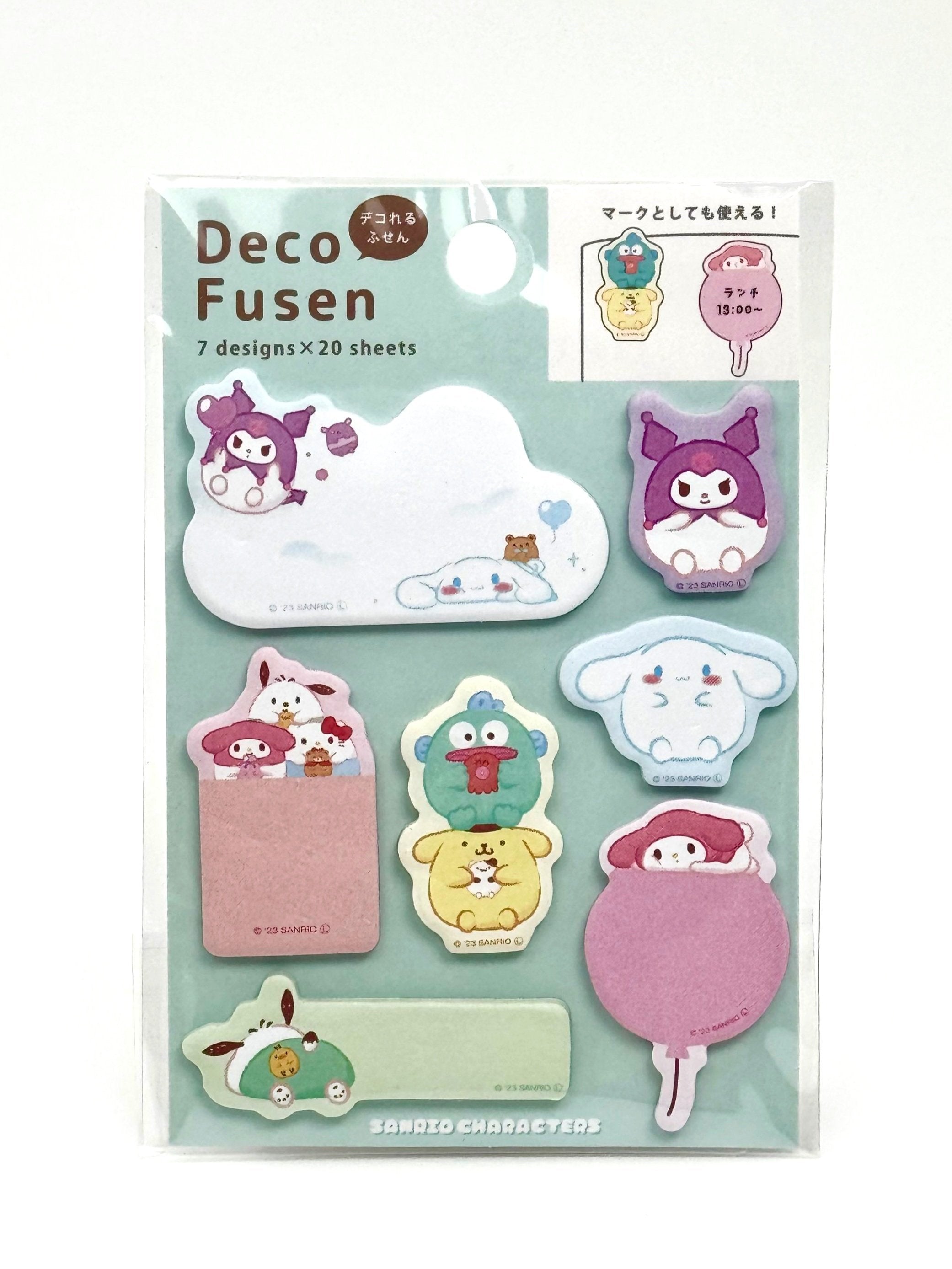 Sanrio Sticky Notes Deco Fusen Set