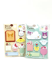 Sanrio Sticky Notes Deco Fusen Set