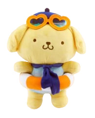 Sanrio Summer Poolside Fun Pompompurin Plushie